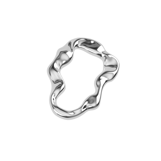 Argola Orgânico 72X52mm - 1000un