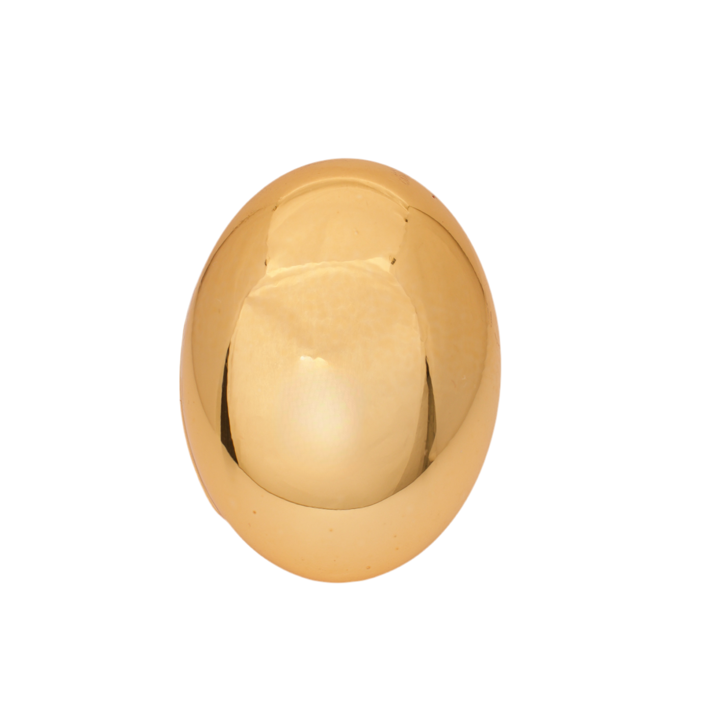 Enfeite Esfera Oval 46x34mm - 20un