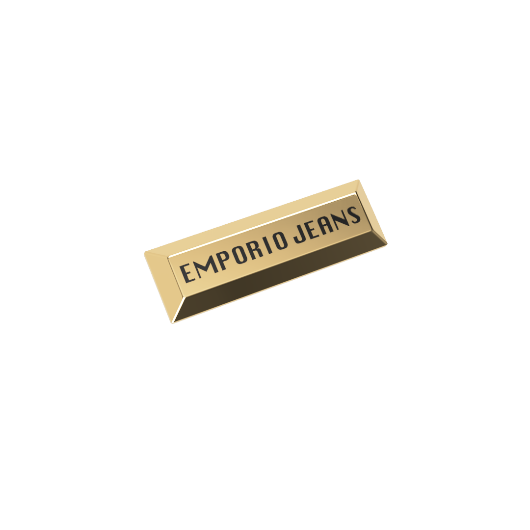 Etiqueta para Jeans Personalizada 44x14mm