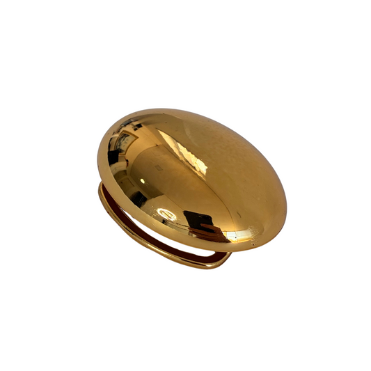 Enfeite Esfera Oval 46x34mm - 50un