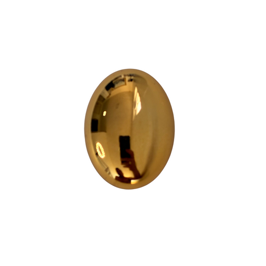 Enfeite Esfera Oval 46x34mm - 50un