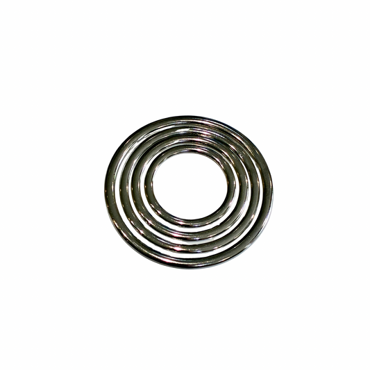 Argola 30/40/50/60mm- 20un