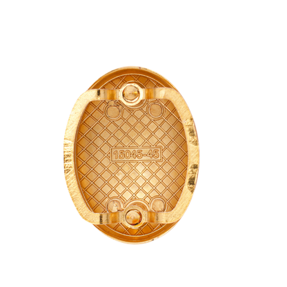 Enfeite Esfera Oval 46x34mm - 20un