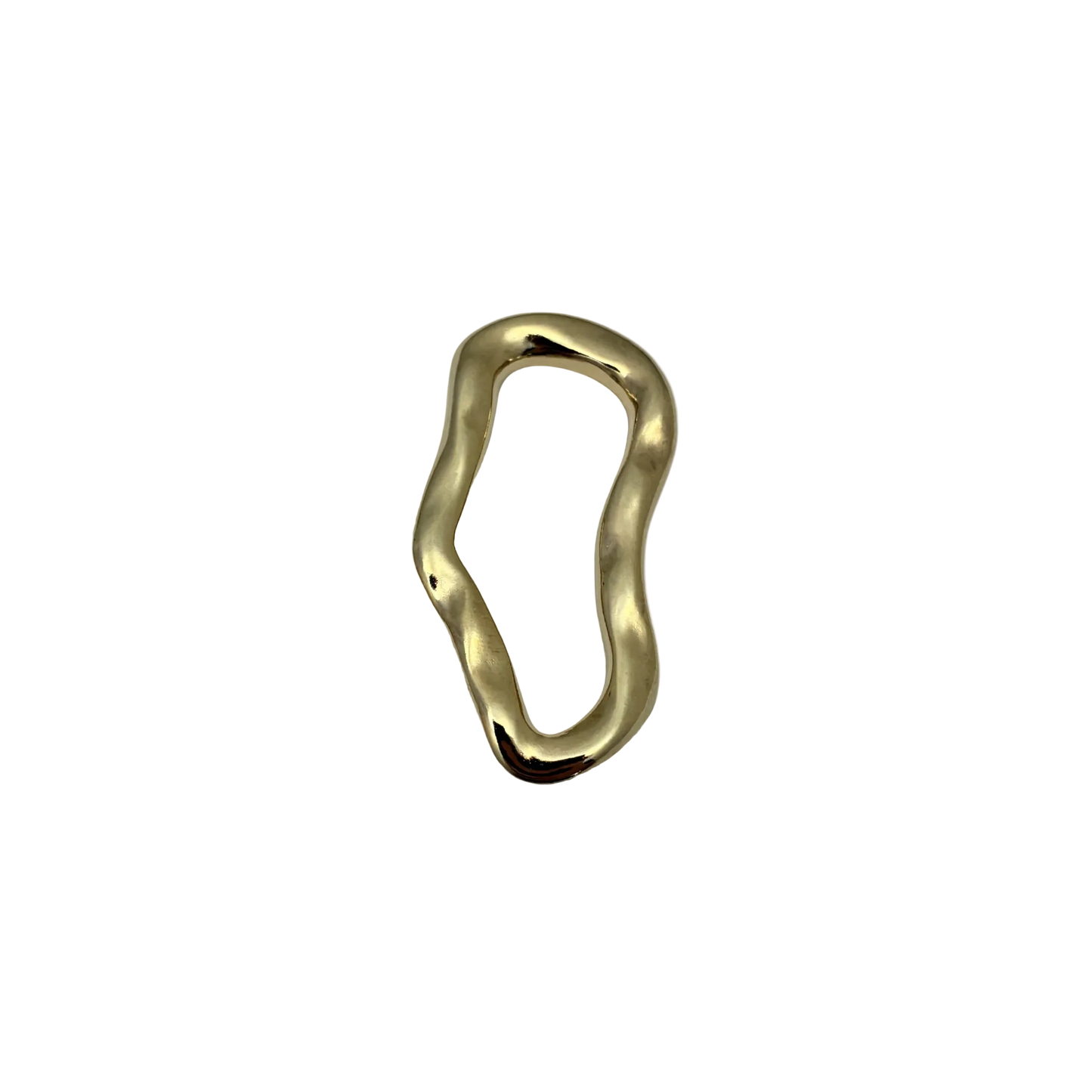 Argola Orgânica 50x25mm - 20un