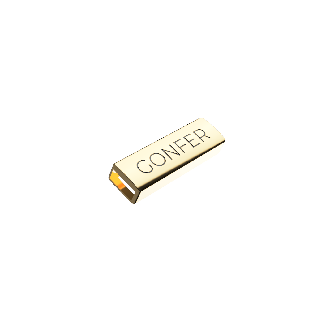 Entremeio Personalizado 34x10x5,5mm