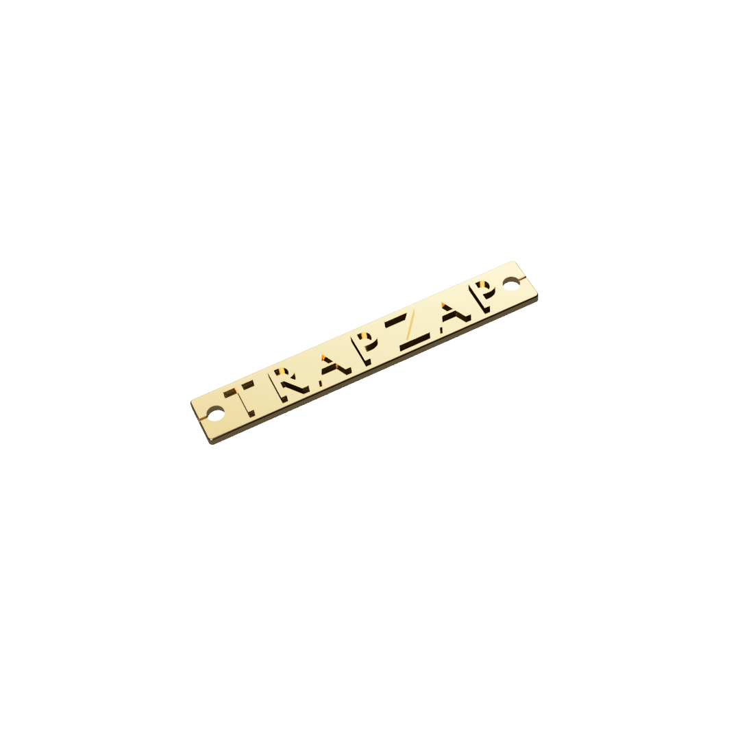 Etiqueta Alto relevo Personalizada 40x6mm