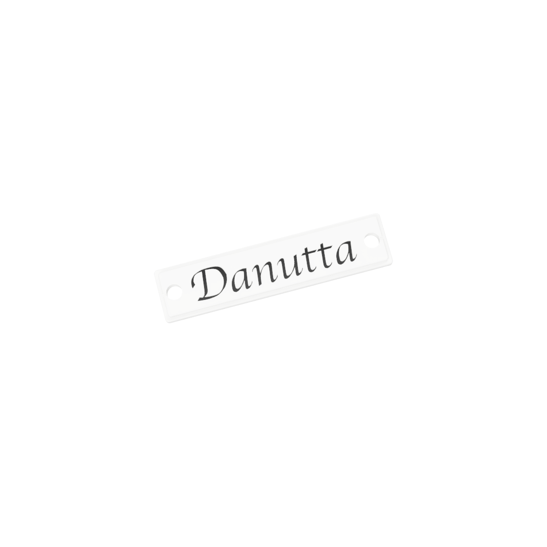 Etiqueta Cor Personalizada 30x7mm