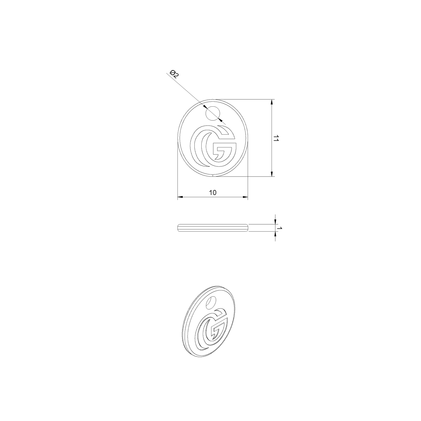 Etiqueta Oval - Personalizada