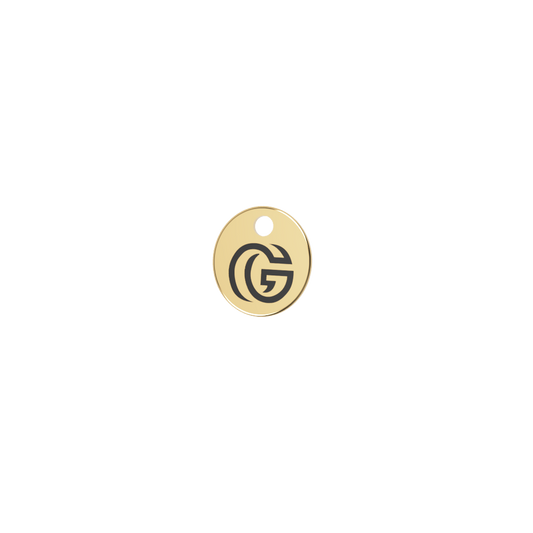 Etiqueta Medalha Oval Personalizada 11x10mm (1 Lado)