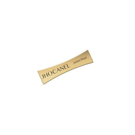Etiqueta para Jeans Personalizada 38x10mm