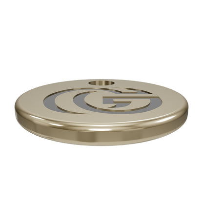 Etiqueta Medalha Oval Personalizada 11x10mm (1 Lado)