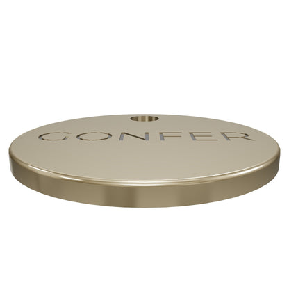 Etiqueta Medalha Personalizada 14mm (1 Lado)