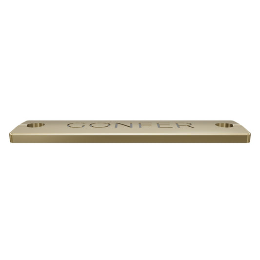 Etiqueta de metal Personalizada 25x6mm